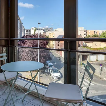 Floria Elegant Avec Balcon Cave Et Parking 鲁昂