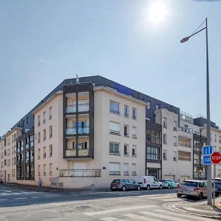 Floria Elegant Avec Balcon Cave Et Parking 公寓 鲁昂
